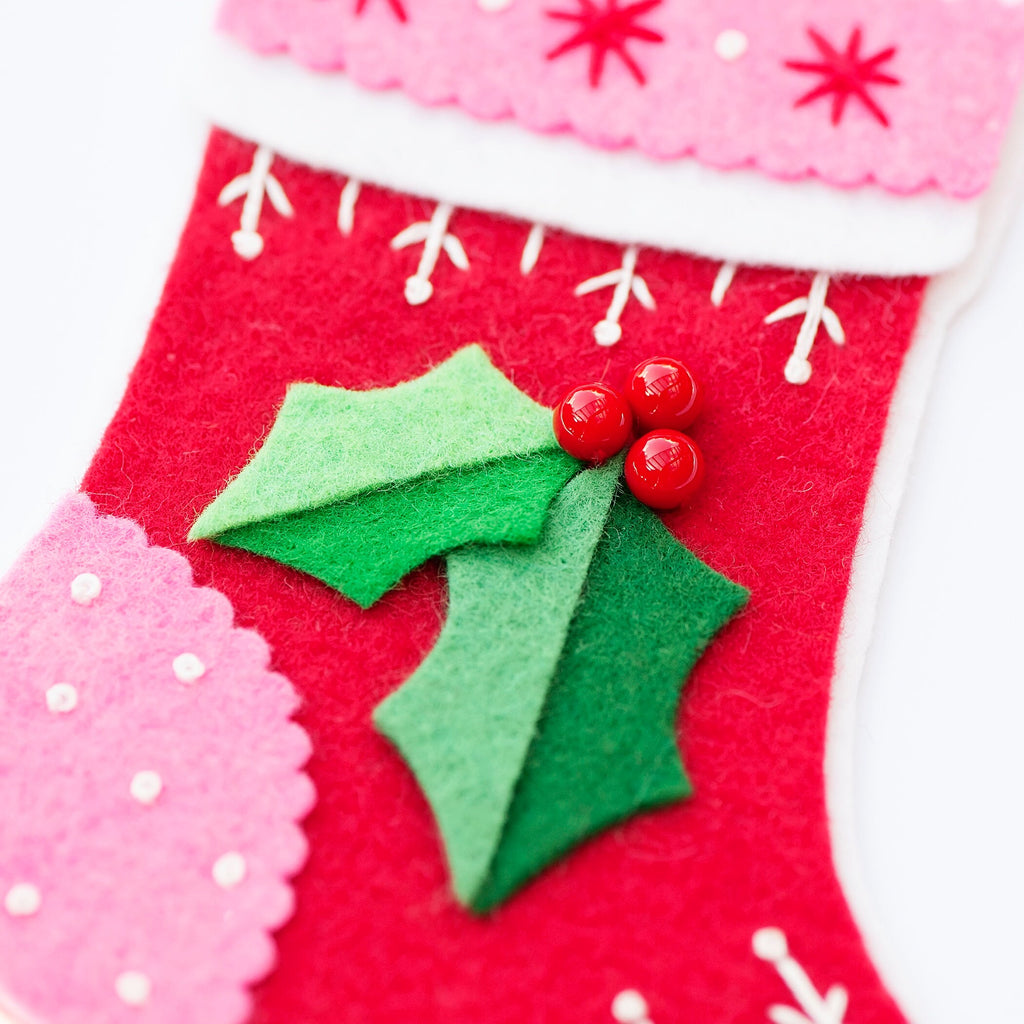 Felt PDF Pattern, Stocking Ornament, Hot Chocolate, DIY ornament, Cocoa felt PDF, Christmas craft, Wool felt pattern, Cottagecore decor