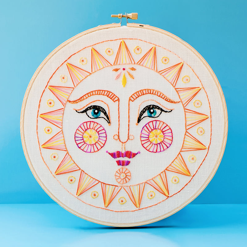 Let The Sun Shine In - PDF Embroidery Pattern - Lolli & Grace