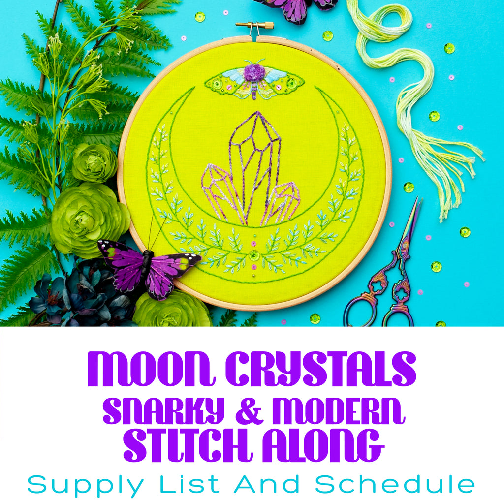 Moon Crystals Snarky & Modern Supply List