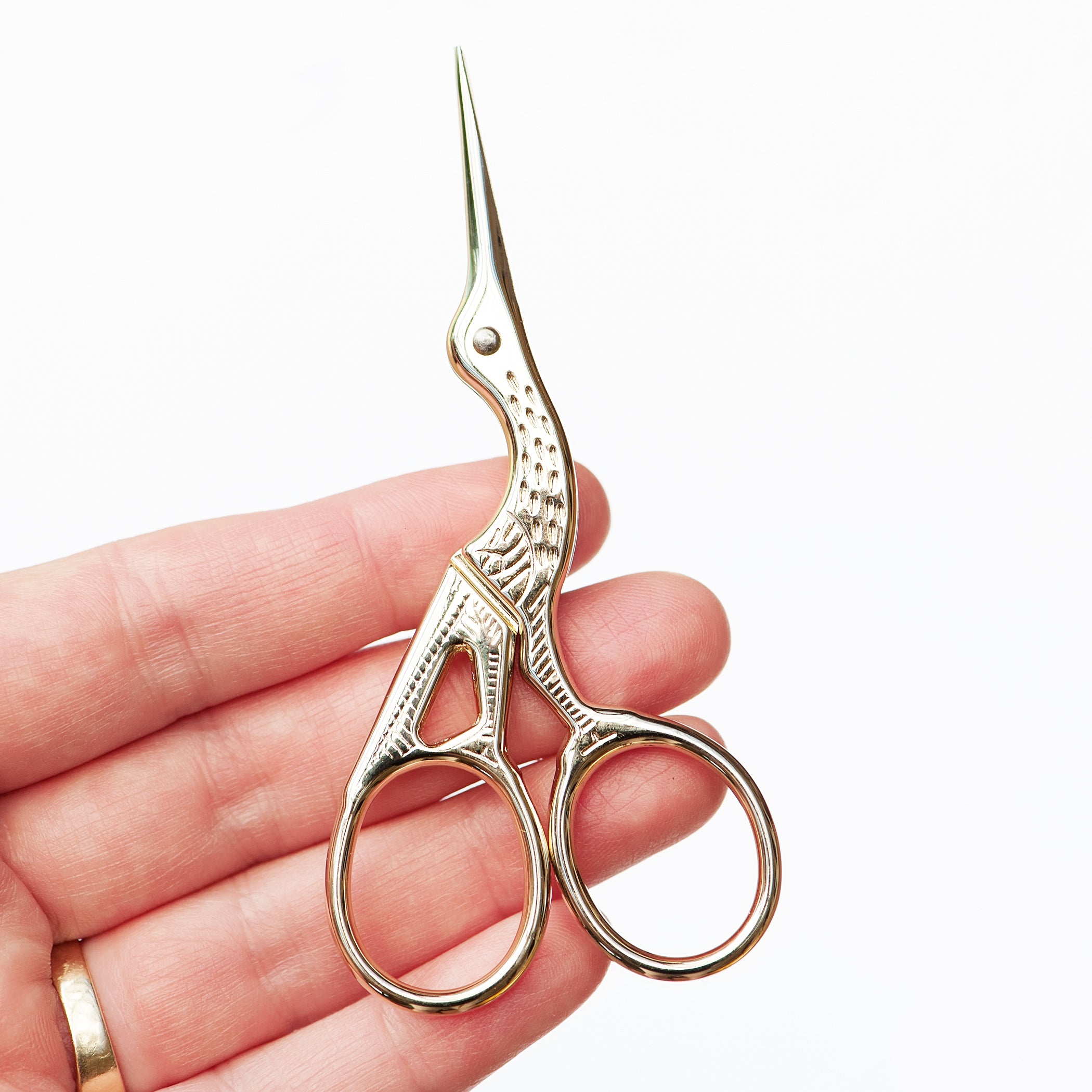 Stork Embroidery Scissors – Sincerely Laura