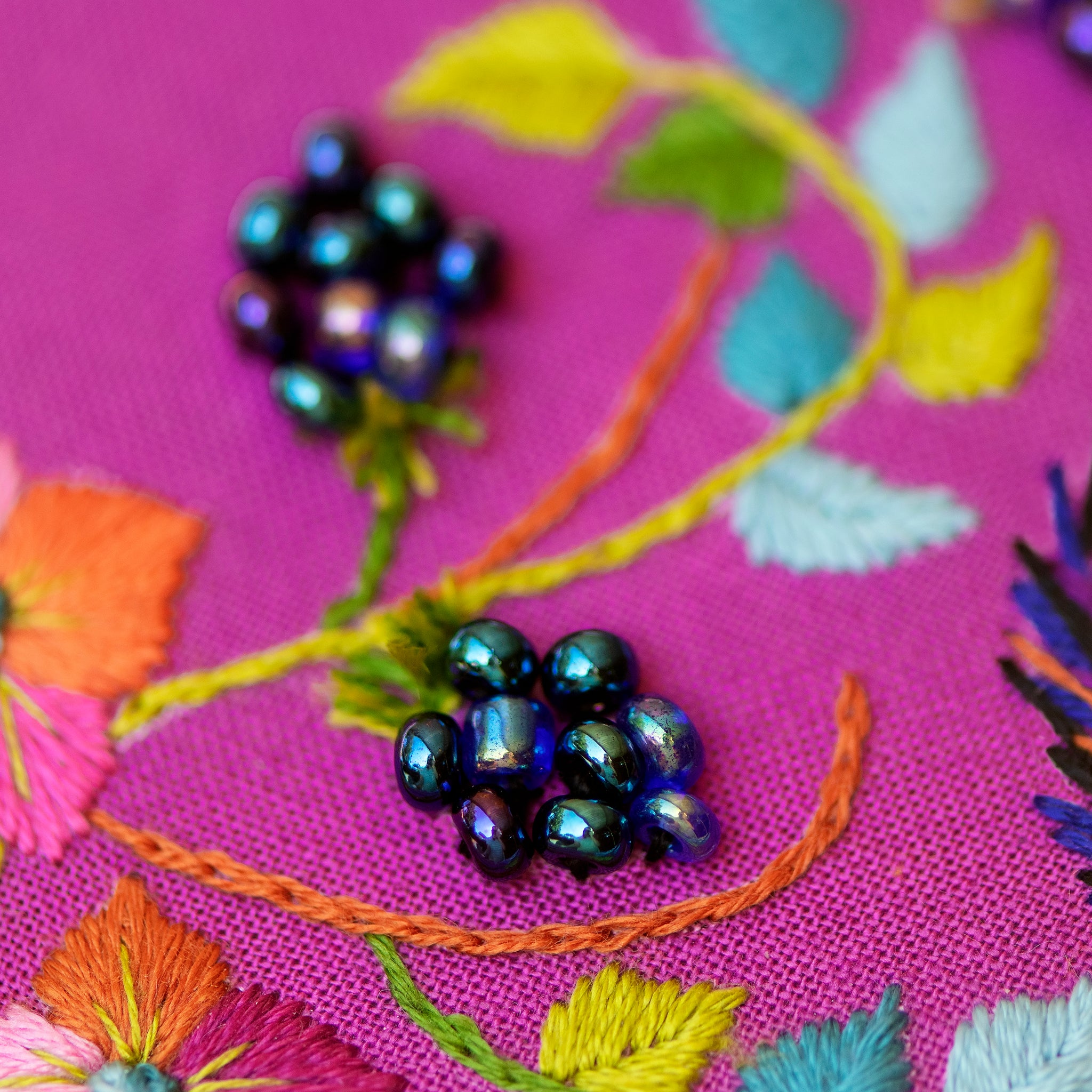Forest Fox Embroidery PDF Pattern – Lolli and Grace