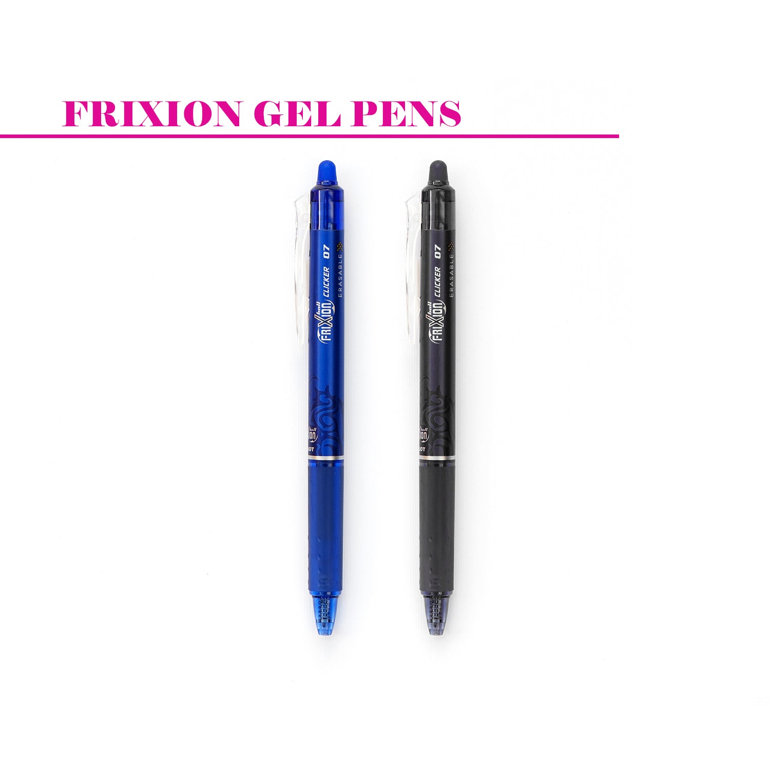 Marking Pen - Blue or Black Frixion Heat Erasable Gel Pen – Lolli and Grace