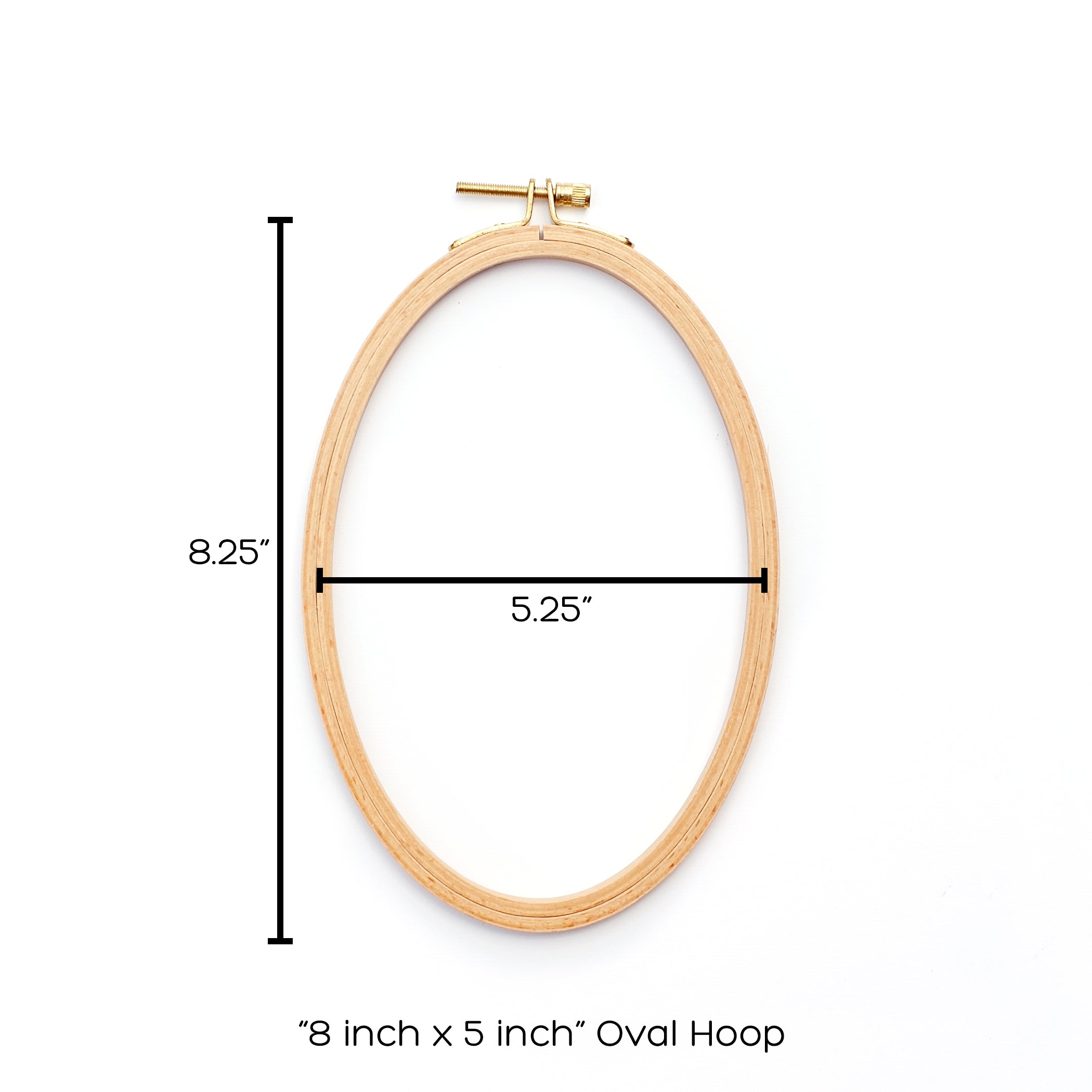 Beech Wood Embroidery Hoop, 2 Packs 6 inch Cross Stitch Hoops, Round Splinters Free for Art Craft Sewing and Embroidery Hoop Decorative Hanging