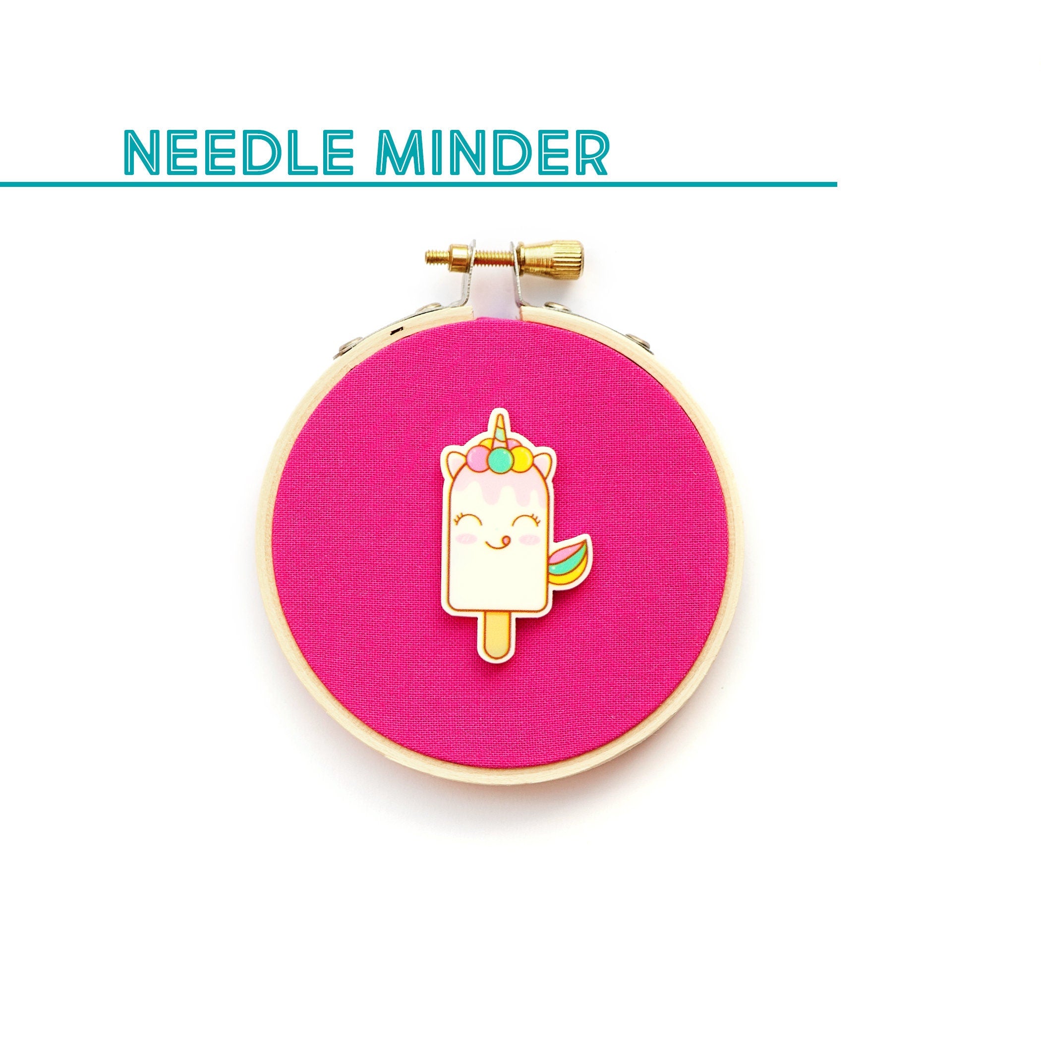 Popsicle Needle Minder for Embroidery