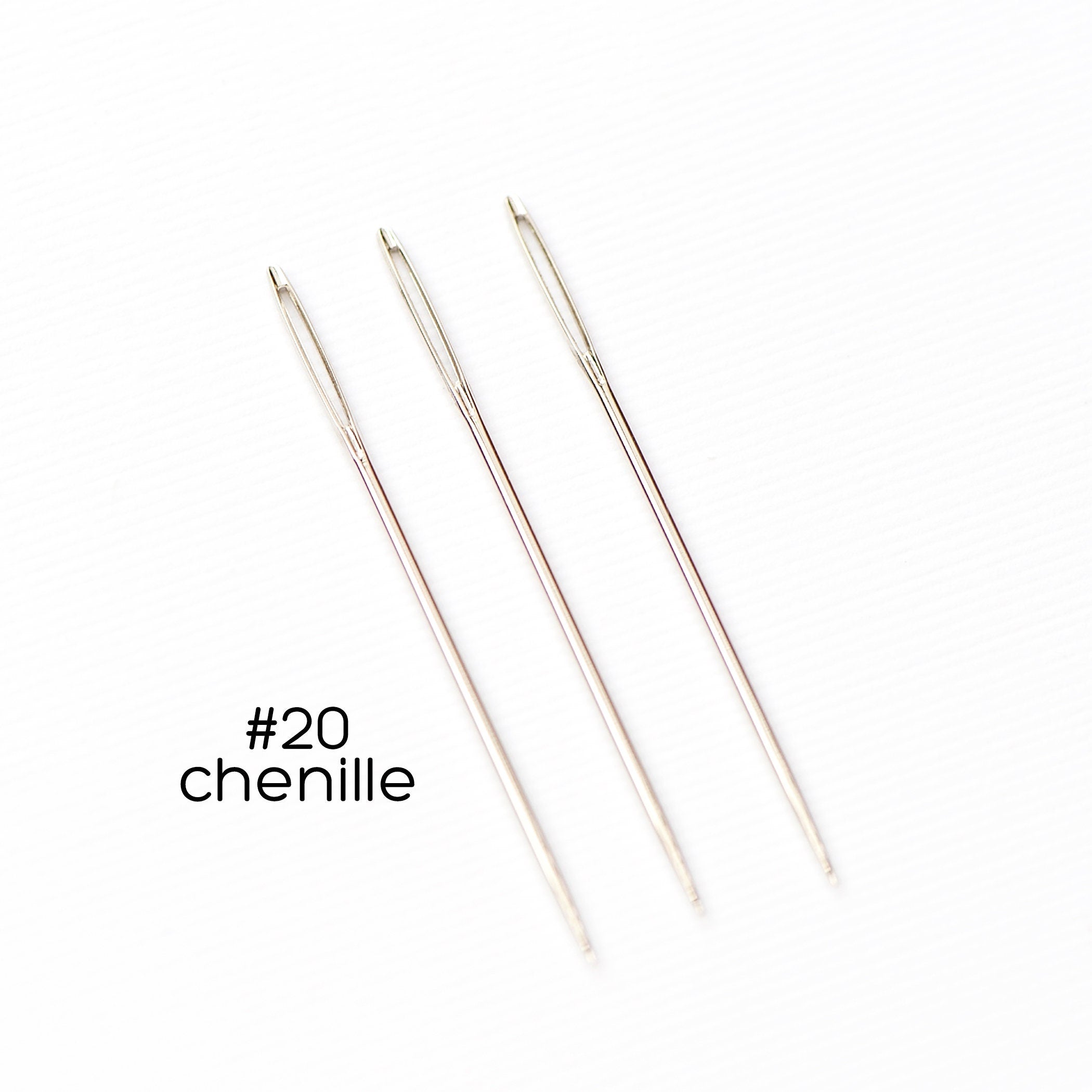 Needles - Chenille Hand Embroidery Needles (sizes #20, #24, #26) – Lolli  and Grace