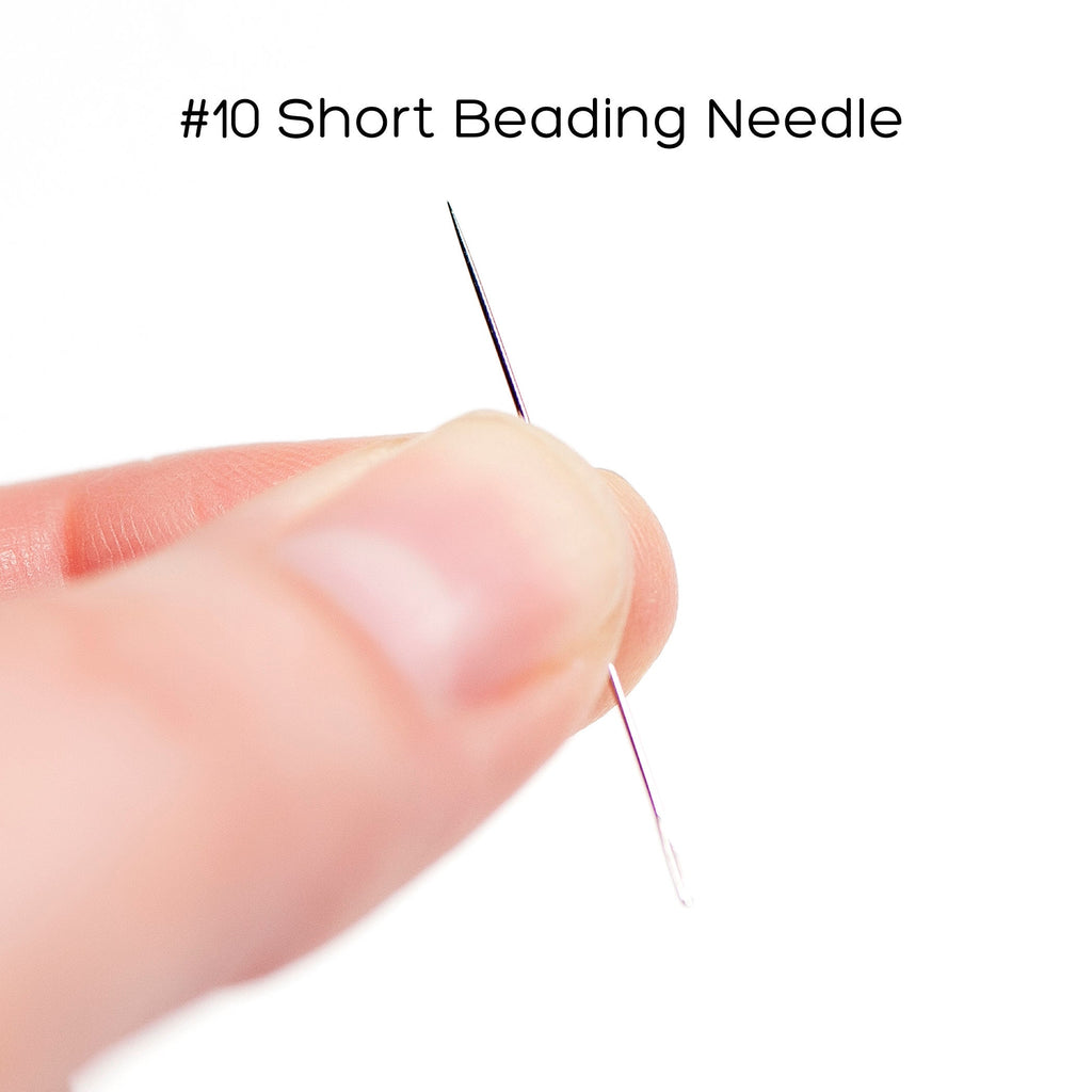 Set of (3) short beading needles, embroidery needles, cross stitch needle, John James, embroidery supply, notions, cross stitch supply