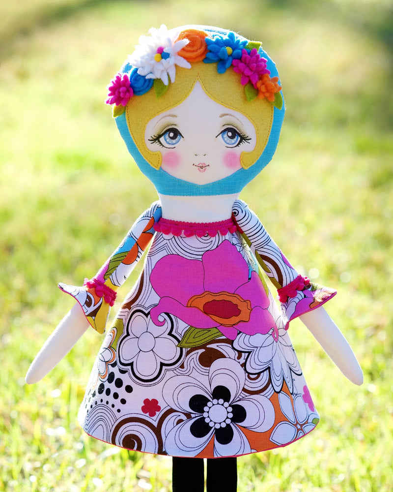Poppy PDF Doll Pattern