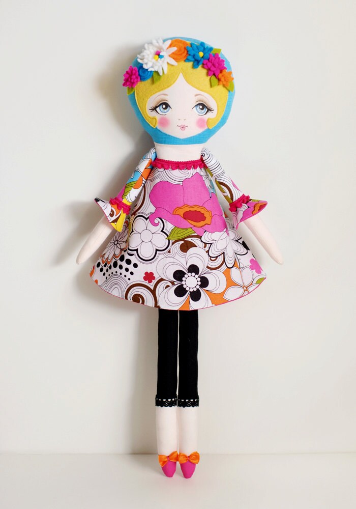 Poppy - PDF Pattern Cloth Doll